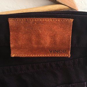 NWOT! - Vince Dark Plum Jeans
